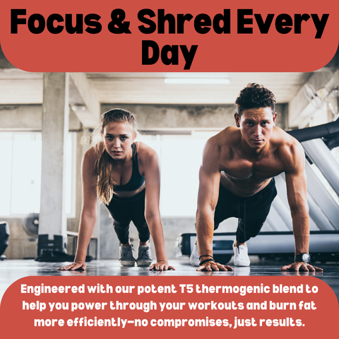 Shred Triple Strength T5 Capsules