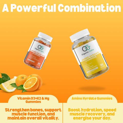 Vitamin D3+K2 & Mg Gummies