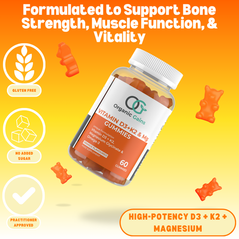 Vitamin D3+K2 & Mg Gummies