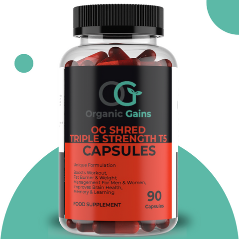 Shred Triple Strength T5 Capsules