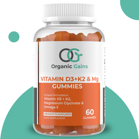 Vitamin D3+K2 & Mg Gummies
